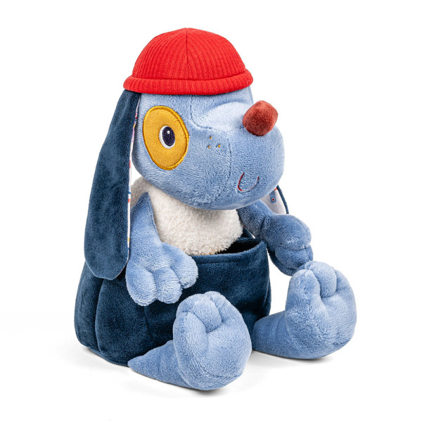 PIESEK JULES aktywizująca przytulanka wielofunkcyjna z akcesoriami