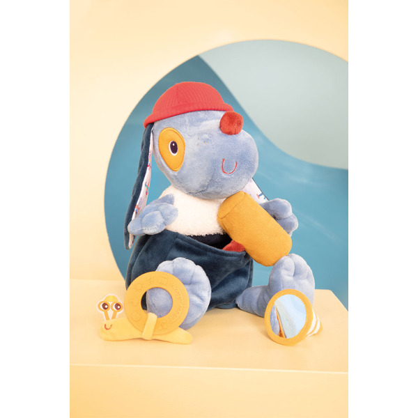 PIESEK JULES aktywizująca przytulanka wielofunkcyjna z akcesoriami