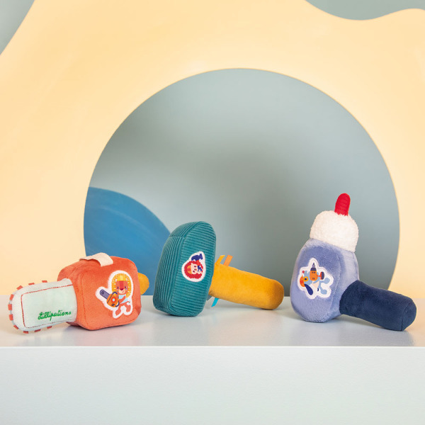 PIESEK JULES grzechotka materiałowa WIERTARKA