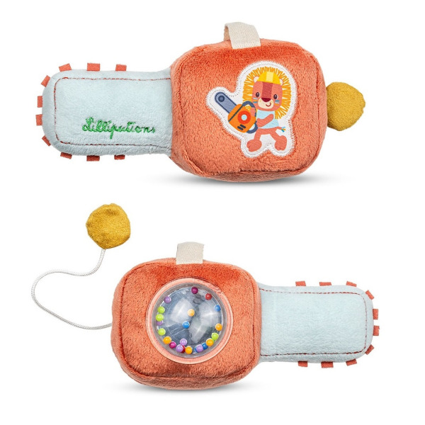 LEW JACK grzechotka materiałowa PIŁA