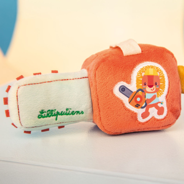 LEW JACK grzechotka materiałowa PIŁA