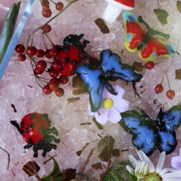 ROBAKI zestaw kreatywny 6 kolorów Tubi Jelly