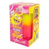 JIGGLY SLIME NEO DUO żółto-różowa masa 430g