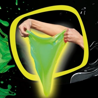 JIGGLY SLIME FLUO GLOW zielona masa świecąca w ciemności 430g