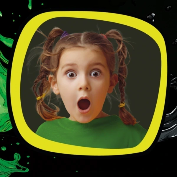 JIGGLY SLIME FLUO GLOW zielona masa świecąca w ciemności 430g