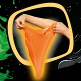 JIGGLY SLIME FLUO GLOW pomarańczowa masa świecąca w ciemności 430g
