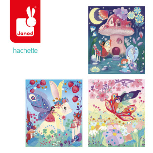 WRÓŻKI zestaw artystyczny Czarodziejskie cyrkonie Magic Fairies 5+