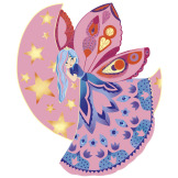 WRÓŻKI multi zestaw kreatywny 11 dekoracji Magic Fairies 5+