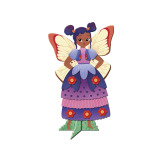 WRÓŻKI multi zestaw kreatywny 11 dekoracji Magic Fairies 5+