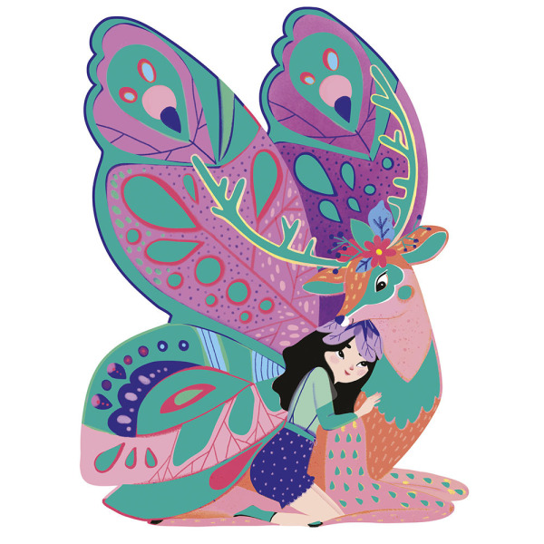 WRÓŻKI multi zestaw kreatywny 11 dekoracji Magic Fairies 5+