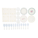 ZESTAW PIKNIKOWY w walizce z akcesoriami 24 el. Shiny Grandma 3+