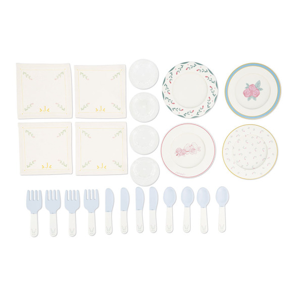 ZESTAW PIKNIKOWY w walizce z akcesoriami 24 el. Shiny Grandma 3+