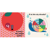 A KUKU! JABŁKO książeczka z ruchomymi obrazkami Camilla Reid, Ingela P. Arrhenius