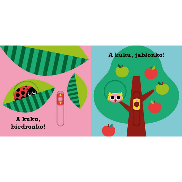 A KUKU! MISIU książeczka z ruchomymi obrazkami Camilla Reid, Ingela P. Arrhenius