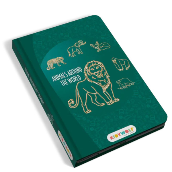 Zwierzęta dookoła świata KIDYDRAW-MINI podświetlany tablet do rysowania pad z ekranem LCD