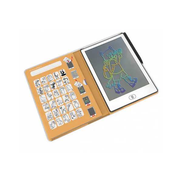 Zwierzęta KIDYDRAW-MINI podświetlany tablet do rysowania pad z ekranem LCD