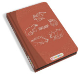 Dinozaury KIDYDRAW-MINI podświetlany tablet do rysowania pad z ekranem LCD