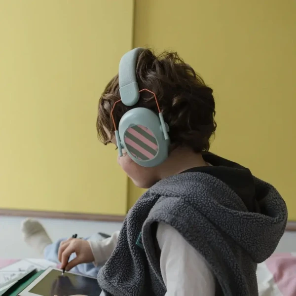 KIDYNOISE ochronniki słuchu dla dzieci słuchawki wygłuszające - zielone