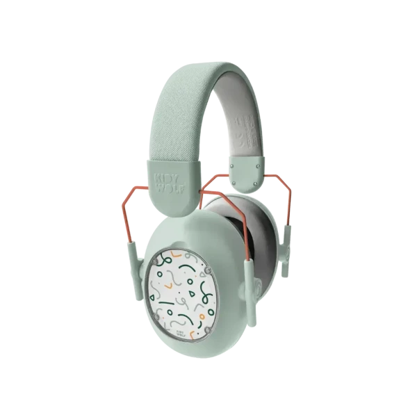 KIDYNOISE ochronniki słuchu dla dzieci słuchawki wygłuszające - zielone