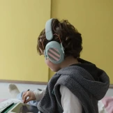 KIDYNOISE ochronniki słuchu dla dzieci słuchawki wygłuszające - niebieskie