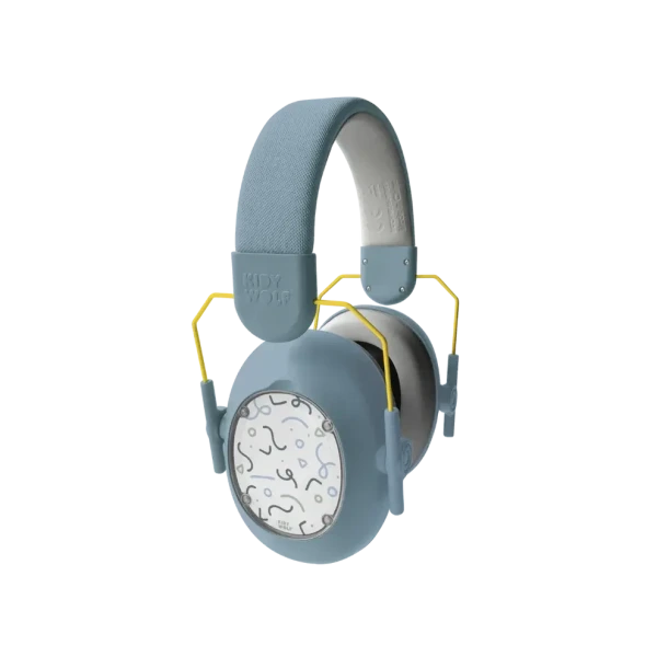 KIDYNOISE ochronniki słuchu dla dzieci słuchawki wygłuszające - niebieskie