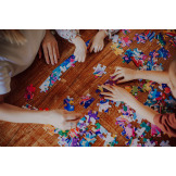 MAGICZNE JEDNOROŻCE tekturowe puzzle 100 el. 5+