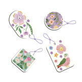 OGRÓD KWIATOWY zestaw kreatywny Formy i odlewy 16 ozdób JANOD 7+