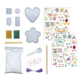 OGRÓD KWIATOWY zestaw kreatywny Formy i odlewy 16 ozdób JANOD 7+