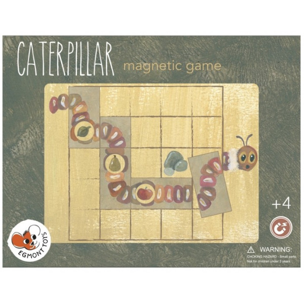 DŻDŻOWNICA magnetyczna gra logiczna 4+