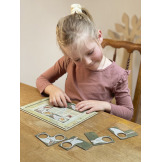 MOTYLKI magnetyczna gra logiczna 4+