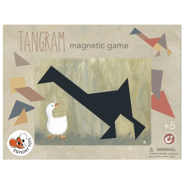 TANGRAM magnetyczna gra logiczna 5+
