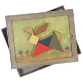 TANGRAM magnetyczna gra logiczna 5+