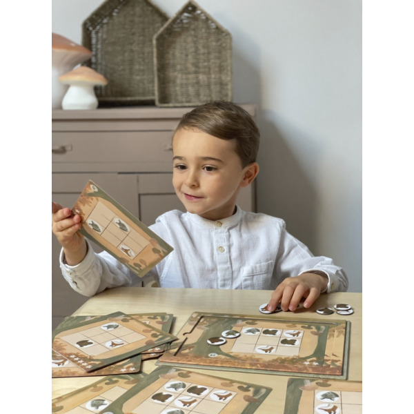 LAS SUDOKU magnetyczna gra logiczna 4+