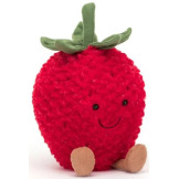 ZABAWNA TRUSKAWKA czerwona przytulanka Amuse 20 cm