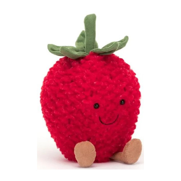 ZABAWNA TRUSKAWKA czerwona przytulanka Amuse 20 cm