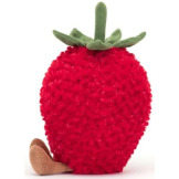 ZABAWNA TRUSKAWKA czerwona przytulanka Amuse 20 cm