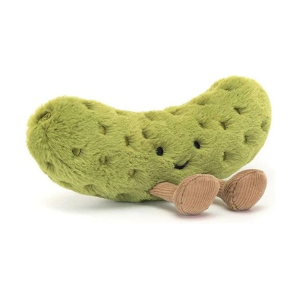 ZABAWNY OGÓREK korniszon zielona przytulanka 15 cm