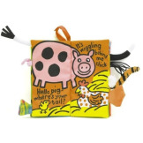 FARMA materiałowa książeczka aktywizująca z ogonkami