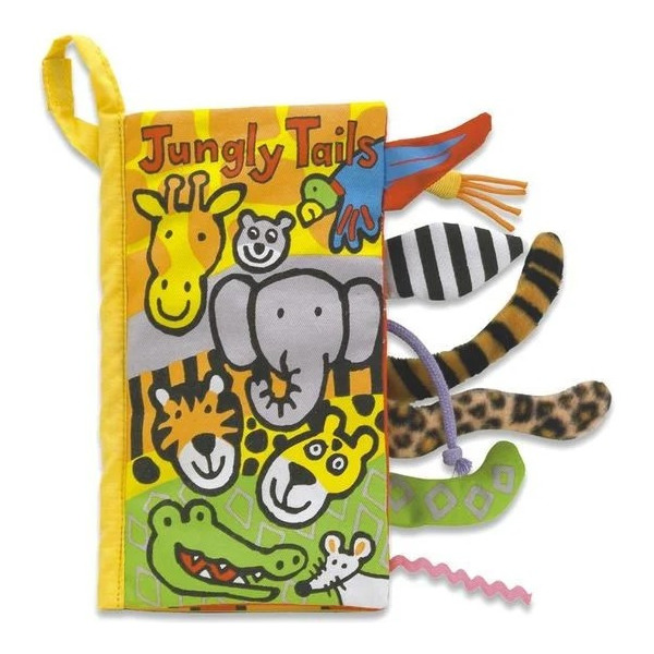 DŻUNGLA materiałowa książeczka aktywizująca