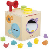 ZMYSŁY drewniana kostka sensoryczna 18 m+