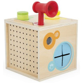 ZMYSŁY drewniana kostka sensoryczna 18 m+