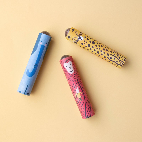 MAŁPKA tekturowy kalejdoskop