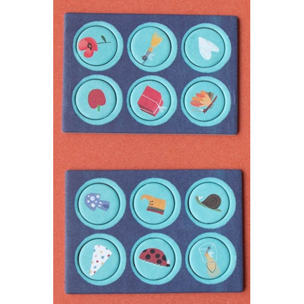 JEDNOROŻEC puzzle kieszonkowe z grą obserwacyjną 36 el. Londji 4+