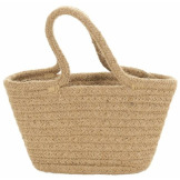 SHOPERKA mały koszyczek z włókna konopnego Egmont Toys 3+