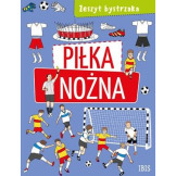 PIŁKA NOŻNA futbolowa książka aktywnościowa Zeszyt bystrzaka