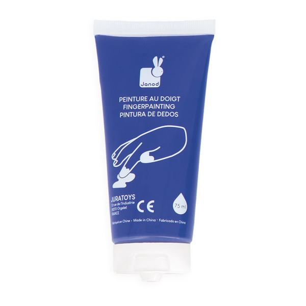 Pierwsze farbki do malowania rękami palcami 5 kolorów COLO Janod 12m+