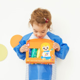 Pierwsze farbki do malowania rękami palcami 5 kolorów COLO Janod 12m+