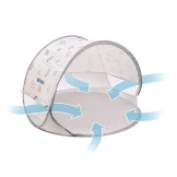 Beaba Breezy UV – lekki i funkcjonalny plażowy namiot ochronny 120 x 85 cm