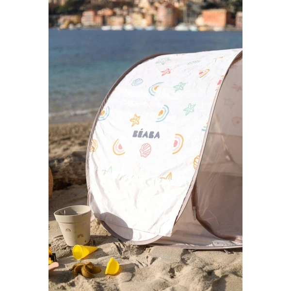 Beaba Breezy UV – lekki i funkcjonalny plażowy namiot ochronny 120 x 85 cm