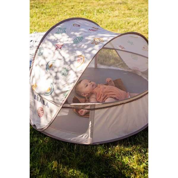 Beaba Breezynest UV – kompaktowy plażowy namiot ochronny dla dzieci 100 x 58 cm